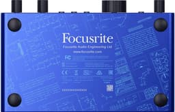 Focusrite Scarlett 2i2 Anniversary Edition Limited Edition Audio Interface (Blauw) — thumbnail 2