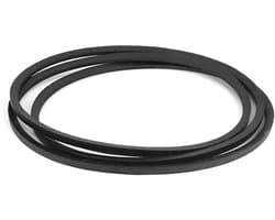 Maaier Dek Riem - Vervangende Riem - Grasmaaier Onderhoud - Duurzaam Rubber Materiaal - 1.27x1.27x0.1 cm - Zwart