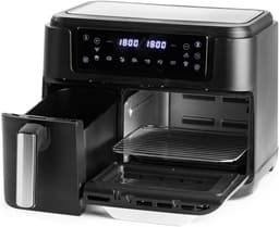 Heteluchtfriteuse - Multi-keukenapparaat - Gezond Koken - 4-in-1 Functie - 11.5 Liter - Zwart — thumbnail 5