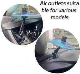 1 stuk auto-cymbal drum ventilatieopening - mini metalen drum crash cymbal voor autodashboard, grappig muziekinstrument gadget voor drummer muziekliefhebbers cadeau -Goud — thumbnail 4