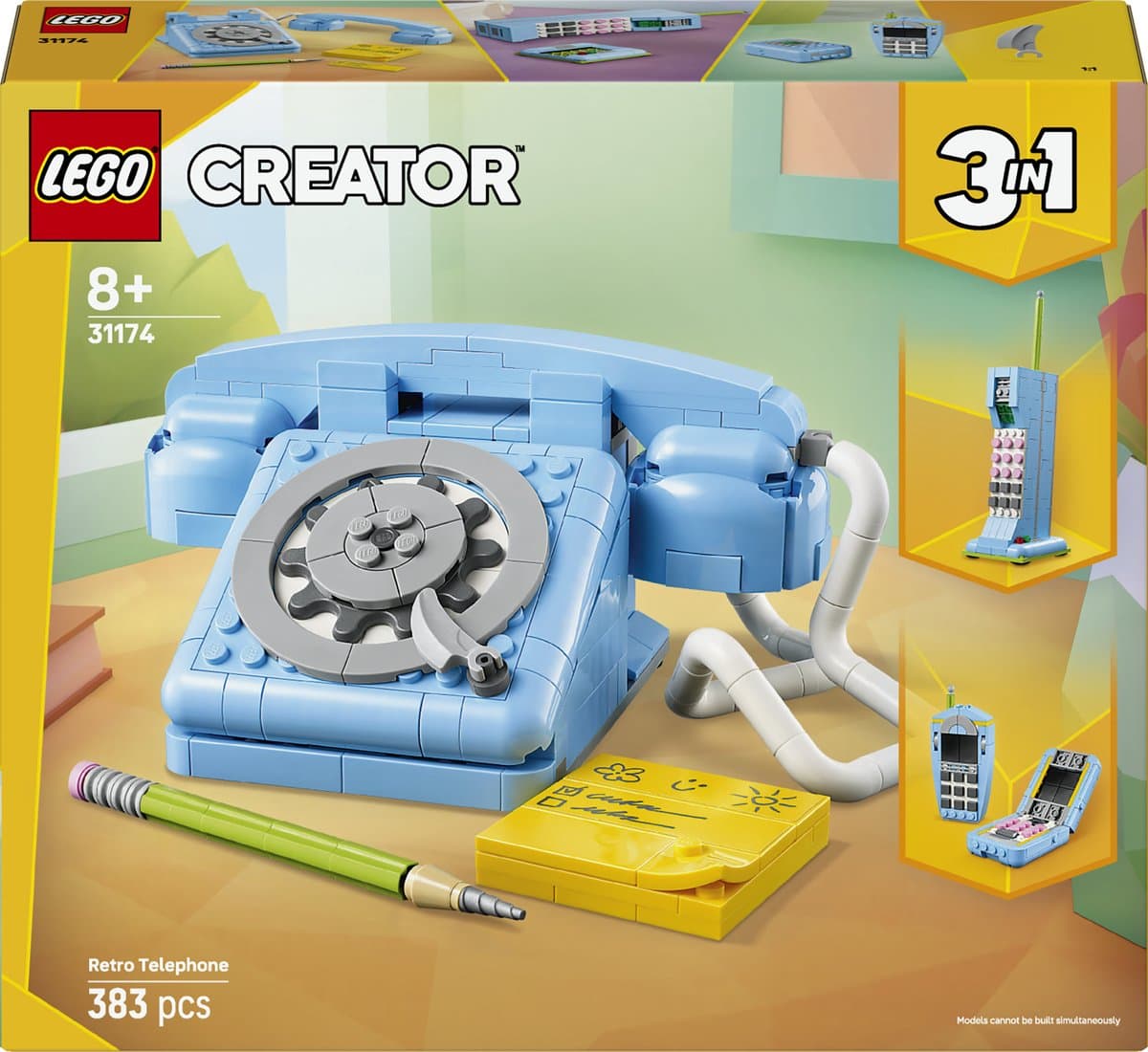 LEGO Creator - Retro telefoon Constructiespeelgoed — afbeelding 1