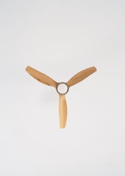 CREATE - Plafondventilator 40W silent 100% hout verschillende maten - S - Met licht - Afstandsbediening - WIND STYLANCE NATURAL WOOD — thumbnail 3