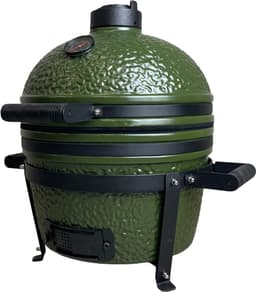 BASTE kamado bbq small - 16 inch - Olijfgroen — thumbnail 4