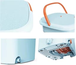 Klapbare Vaatwasser - Mini Afwasmachine - Ruimte Besparen - Installatie Vrij - 1.5 Liter - Wit — thumbnail 5