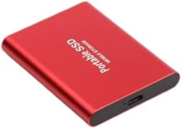 Externe Harde Schijf - Draagbare Opslag - Data Opslaan - Ultrasnelle Overdracht - 4 TB - Rood — thumbnail 1