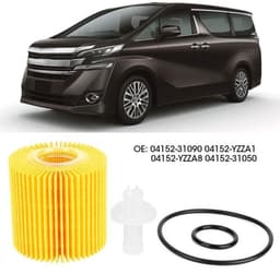 Oliefilters geschikt voor personenauto's, modellen: 04152-31090 en 04152-YZZA1 — thumbnail 2