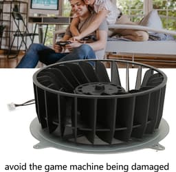 Dailygoody - Vervangende Interne Koelventilator - Universele Koeling - Eenvoudig Te Installeren - 23 Bladen - Geschikt voor PS5 - 12V 2.15A — thumbnail 4