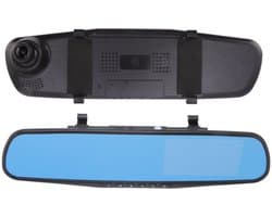 Dailygoody - Achteruitkijkspiegel - 1080P Dash Cam - 4,3 Inch Monitor - G-sensor - Parkeerbewaking - Automatische Opname - Geschikt voor auto - Z