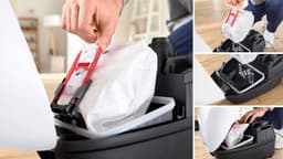 Bosch BGB41WH1 stofzuiger 4 l Cilinderstofzuiger Droog 600 W Stofzak — thumbnail 5