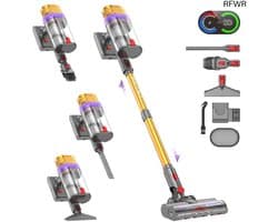 SteelStofzuiger Draadloos - Vacuum Cleaner - Kruimelzuiger - lichtgewicht