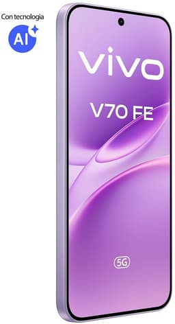 vivo V70 FE 8GB/256GB Paars — thumbnail 3