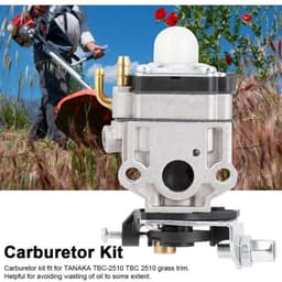 Carburateurrevisieset geschikt voor Tanaka TBC-2510 grasmaaier, op maat gemaakte carburateur. — thumbnail 4