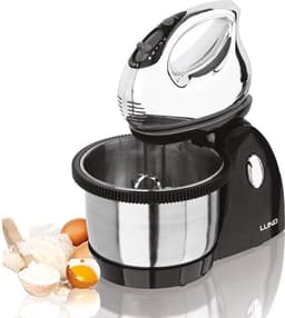 Keukenmixer Met Kom - Handmixer Bakken - Ingrediënten Mengen - Automatische Rotatie - 3 Liter Kom - Multicolor — thumbnail 2