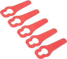 Vervangingsmessen - Grasmessen trimmer - Efficiënt wieden - Duurzaam ABS-plastic - 50 stuks - Rood — thumbnail 3