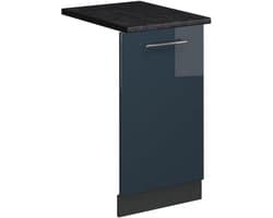 Hoogglans Vaatwasser Frontpaneel Donkerblauw 45 cm Inbouw