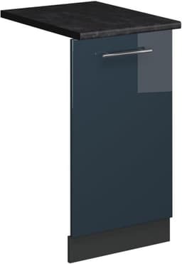 Hoogglans Vaatwasser Frontpaneel Donkerblauw 45 cm Inbouw — thumbnail 1