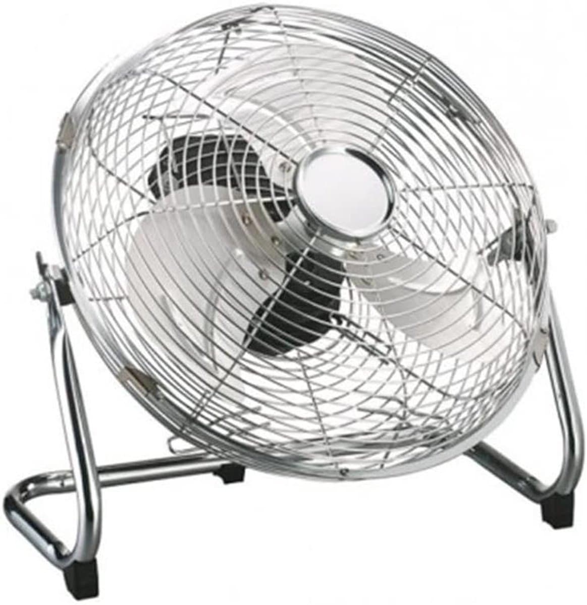 Luchtverfrisser - Ventilator - Frisse Lucht - Stille Werking - 30 cm - Chroom — afbeelding 1