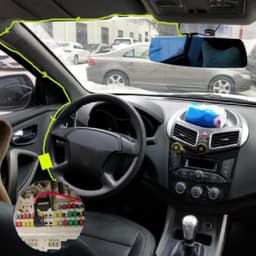 ONF3 - Dash Cam Hardwire Kit - Mini USB Voeding Adapter - Compact formaat - Auto Camera - Betrouwbare voeding - Geschikt voor voertuigen - Zwart — thumbnail 5