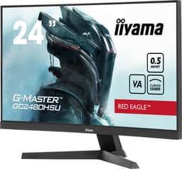 iiyama G-Master GC2480HSU-B1 Red Eagle - 24 inch - Full HD - VA - 180 Hz - Curved — thumbnail 4