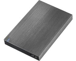DailySupplies® Harde Schijf Extern - Draagbare - 2TB Opslag - Donkergrijs