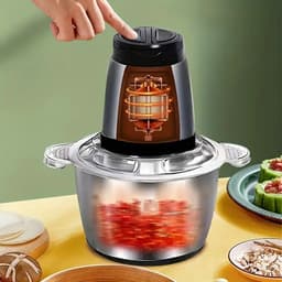 Home & Marker - Keukenmachine - Foodprocessor - Hakmolen - Vleesmolen - Gehaktmolen - Keukenmixer - RVS - MULTIMINCER — thumbnail 5