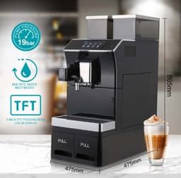 Winning Star St-9882 Volautomatische Espressomachine – Met 3.5-inch Tft Lcd Kleurenscherm — thumbnail 3