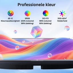 VLSelect® Gaming Monitor - Beeldscherm - Gamen - 24 Inch — thumbnail 4