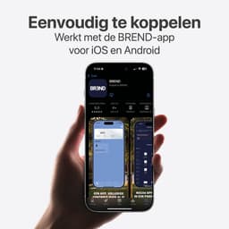 Activity Tracker - Waterdicht IP68 - Meet Hartslag, SpO₂ en Slaap - Stappenteller - Geanodiseerd Aluminium - BREND-App - Zwart - BREND BR-2249 — thumbnail 4