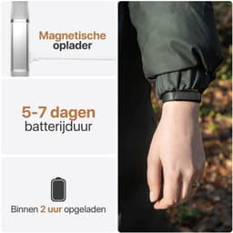 Activity Tracker - Waterdicht IP68 - Meet Hartslag, SpO₂ en Slaap - Stappenteller - Geanodiseerd Aluminium - BREND-App - Roze - BREND BR-2249 — thumbnail 5