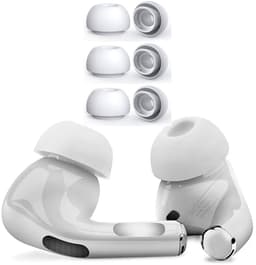 Siliconen dopjes geschikt voor Apple AirPods Pro - Vervangende Siliconen Oordopjes - 2 sets - Wit - Medium - 6 paar - Frisse dopjes voor jouw AirPods Pro - CHPN — thumbnail 1