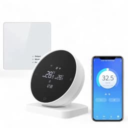 Thermostaat | WiFi Tuya Touchscreen | 433MHz ontvanger | Opbouw | Voor CV | Wit — thumbnail 5