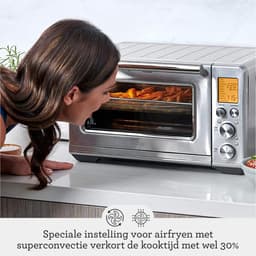 Slimme Heteluchtoven met Airfryer Functie - Roosteren, Grillen, Bakken en Meer — thumbnail 2