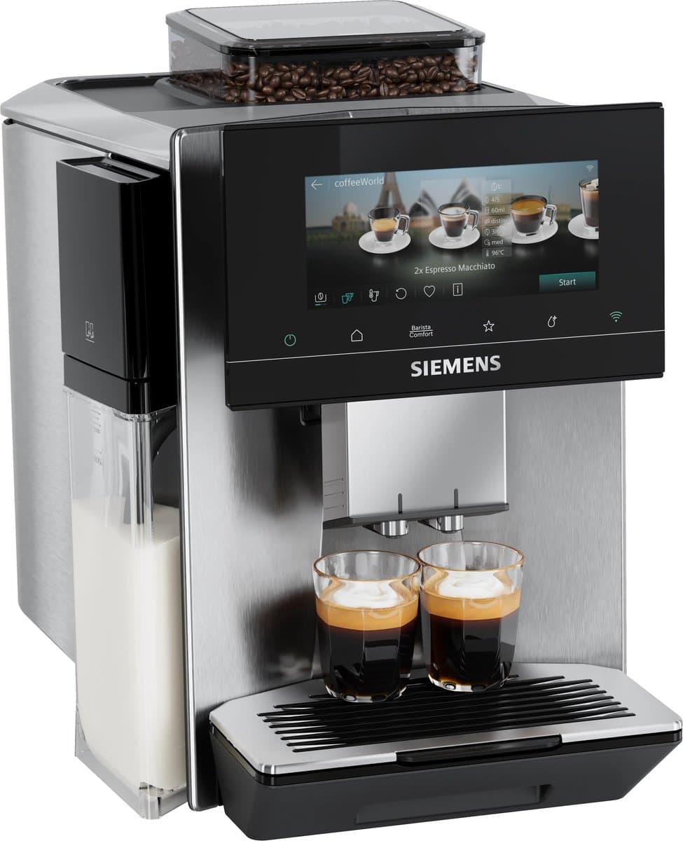 Siemens EQ900Plus iAroma TQ923EZ3 - Volautomatische koffiemachine - RVS - Keramische maalschijven — afbeelding 1