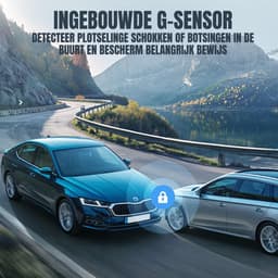 Nexvo® Dashcam voor Auto Voor en Achter - Dashcam - Zwart - 9cm x 4cm x 6cm - 345 g — thumbnail 2