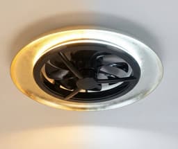 LED's Light Proventa Plafondventilator met verlichting Goud met Zwart 55W 4300lm 1800K/4000K 55cm Extra warm wit licht — thumbnail 5