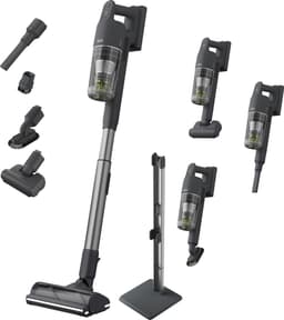 AEG AP91AB21DG Animal 9000 - Steelstofzuiger draadloos met 4 opzetstukken - Voor huisdieren - Lange accuduur tot 90 min - 360° LED-verlichting - Krachtig - Sterke zuigkracht - Vacuum cleaner - Dierenhaar - Draadloos zonder zak - Zonder zak op accu — thumbnail 1