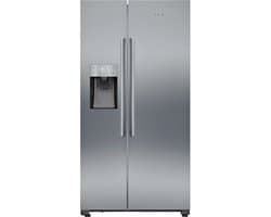 Siemens KA93DAIEP-1 iQ500 Amerikaanse koelkast Roestvrijstaal 220-240 V + 3 Jaar Gratis Extra Garantie