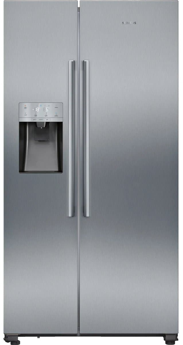 Siemens KA93DAIEP-1 iQ500 Amerikaanse koelkast Roestvrijstaal 220-240 V + 3 Jaar Gratis Extra Garantie — afbeelding 1