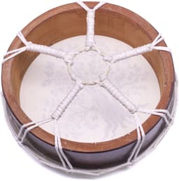 Handtrommel 25cm – Tree of Life Design, Handbeschilderde framedrum — thumbnail 2