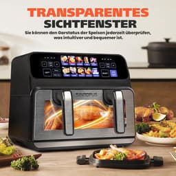Dubbele Heteluchtfriteuse met Groot Volume en Touchdisplay — thumbnail 5