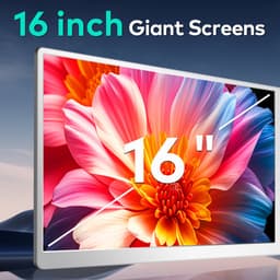 Techdecor S900 Laptop Screen Extender – 16 Inch IPS Portable Monitor – Dual Screen Laptop – 1920×1200 – USB-C Plug & Play — thumbnail 4
