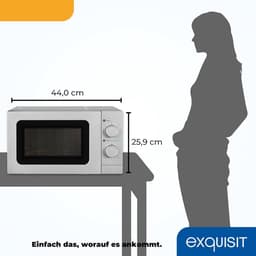 Magnetron 700W Compact Zwart — thumbnail 3