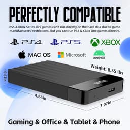 Draagbare Externe Harde Schijf 500GB USB 3.0 voor PC en Laptop — thumbnail 2