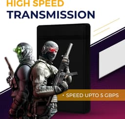 Externe Harde Schijf - Draagbare Opslag - Game Uitbreiding - Snelle USB 3.0 - 2.5 inch - Zwart — thumbnail 5