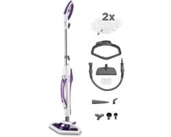 DYNA® Stoomreiniger vloer - Stoomreiniger - Stoomreinigers - Paars - 32cm x 20cm x 112cm