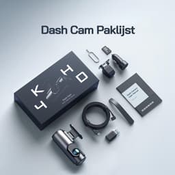 DYNA® Dashcam Voor en Achter - Dashcam - Dashcam Voor Auto - Zwart - 8cm x 4cm x 5cm — thumbnail 4