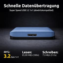 Draagbare Externe Harde Schijf 2 TB USB 3.2 voor PC en Mac — thumbnail 5