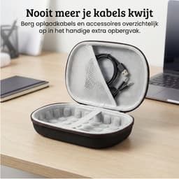 Somstyle Opberghoes Geschikt Voor JBL LIVE 770NC, LIVE 650BTNC, LIVE 460NC, E65(BT) & TUNE 770 NC - Case Voor Koptelefoon - Zwart — thumbnail 5