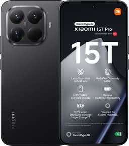 Xiaomi 15T Pro - 12GB/512GB - Zwart — thumbnail 1