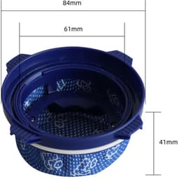HEPA filter geschikt voor Samsung Jet 60 Jet 70 Jet 70+ Jet 75 Jet 75+ Jet 90 VS9000RL stofzuigers accessoires stoffilters miniatuur handheld onderdelen -2 stuks — thumbnail 3